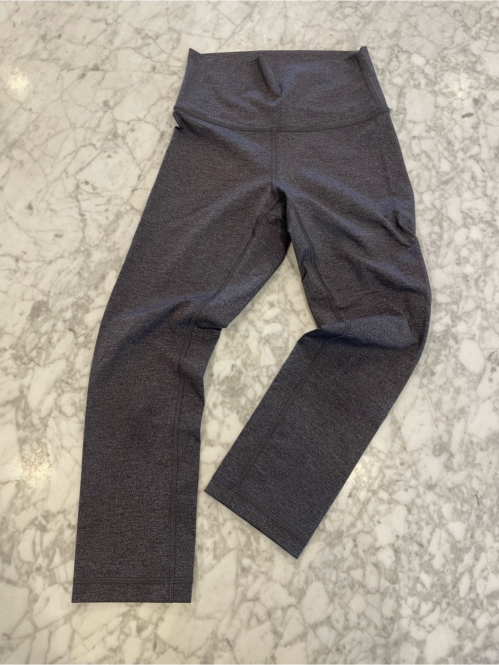 lululemon athletica High-Waist Heathered Charcoal Leggings